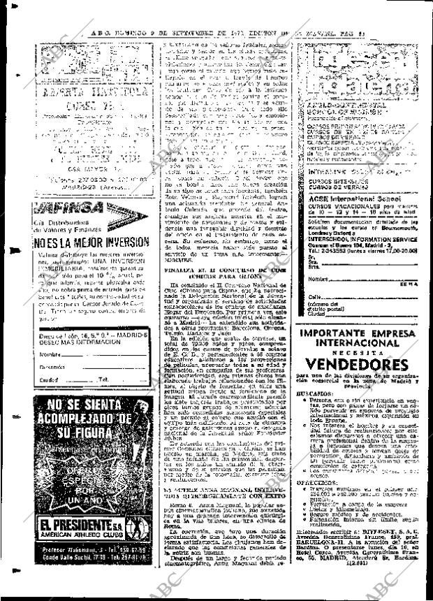 ABC MADRID 09-09-1973 página 84