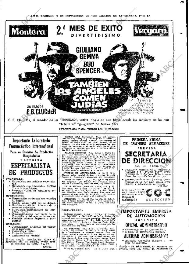 ABC MADRID 09-09-1973 página 87