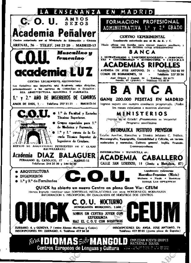 ABC MADRID 11-09-1973 página 10