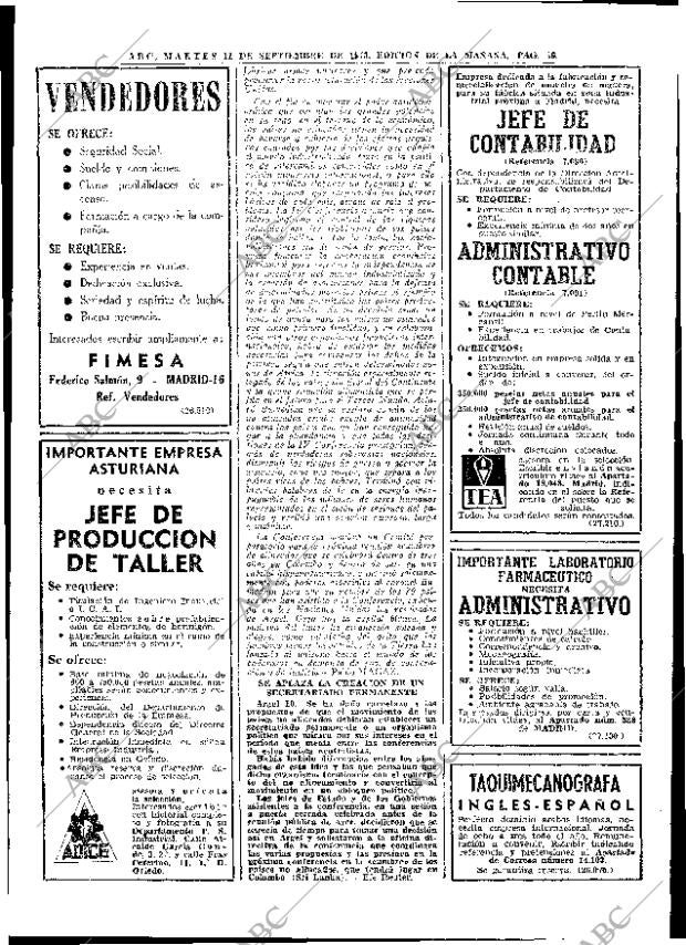 ABC MADRID 11-09-1973 página 26