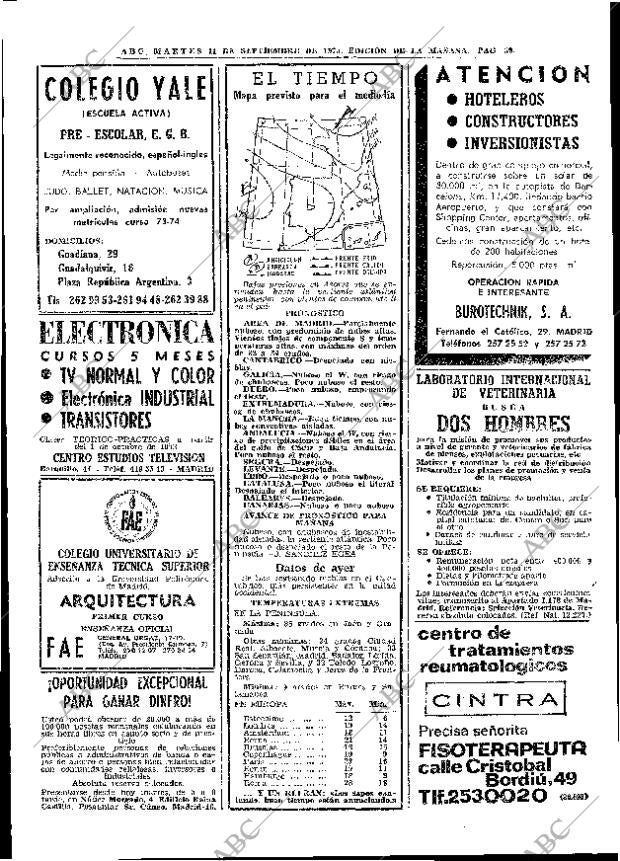 ABC MADRID 11-09-1973 página 39