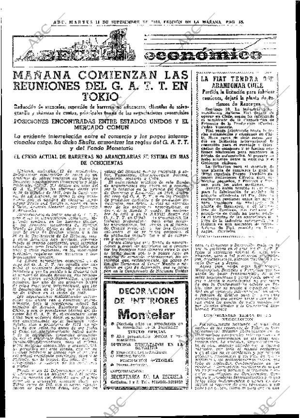ABC MADRID 11-09-1973 página 55
