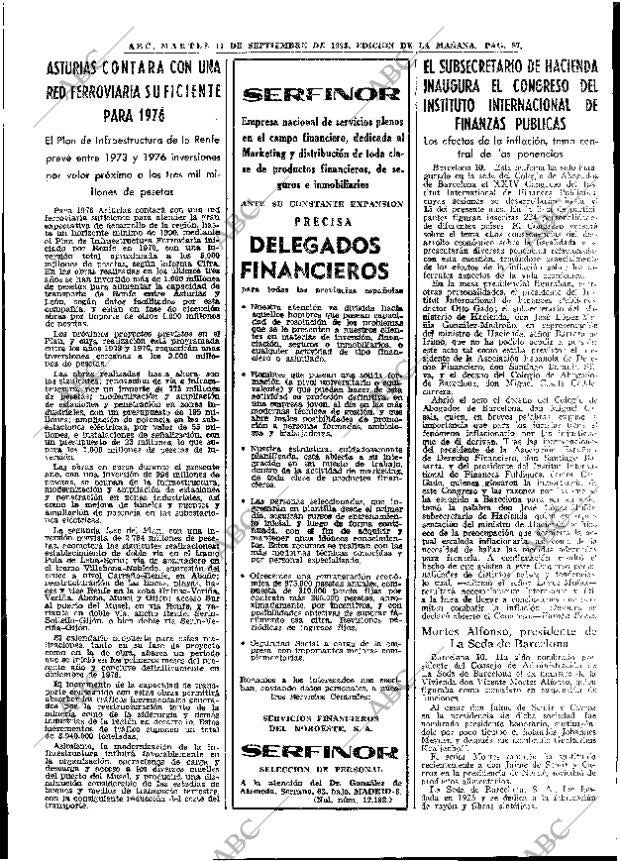 ABC MADRID 11-09-1973 página 57