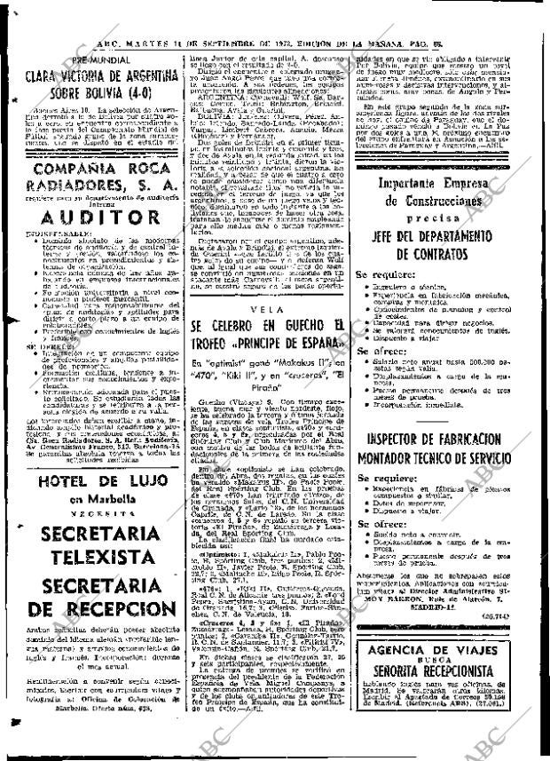 ABC MADRID 11-09-1973 página 66