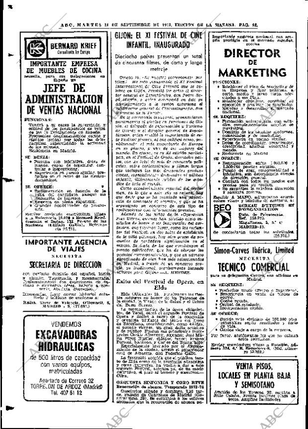 ABC MADRID 11-09-1973 página 82