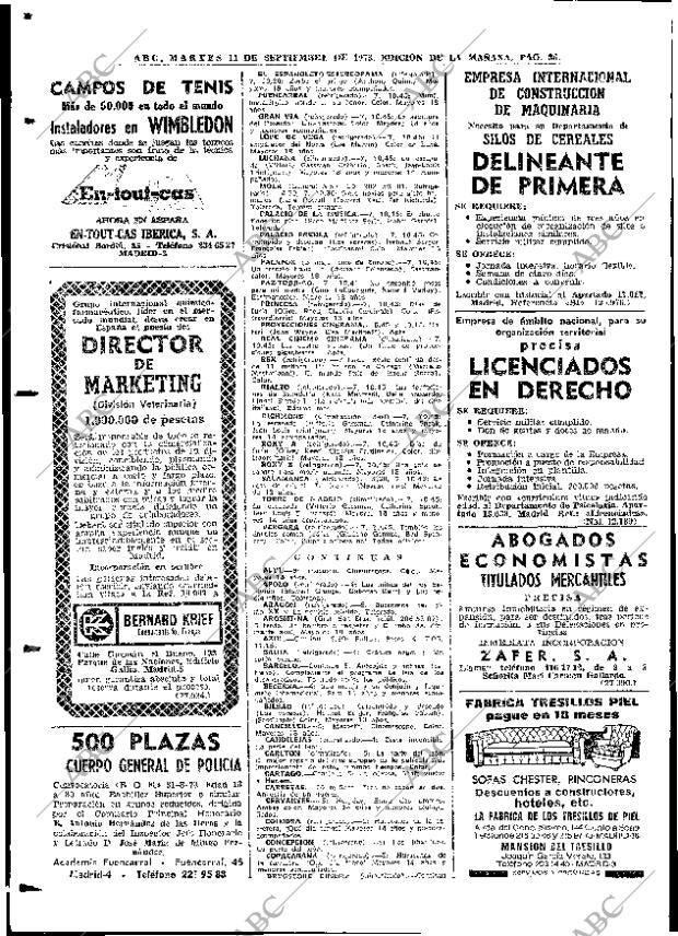 ABC MADRID 11-09-1973 página 86
