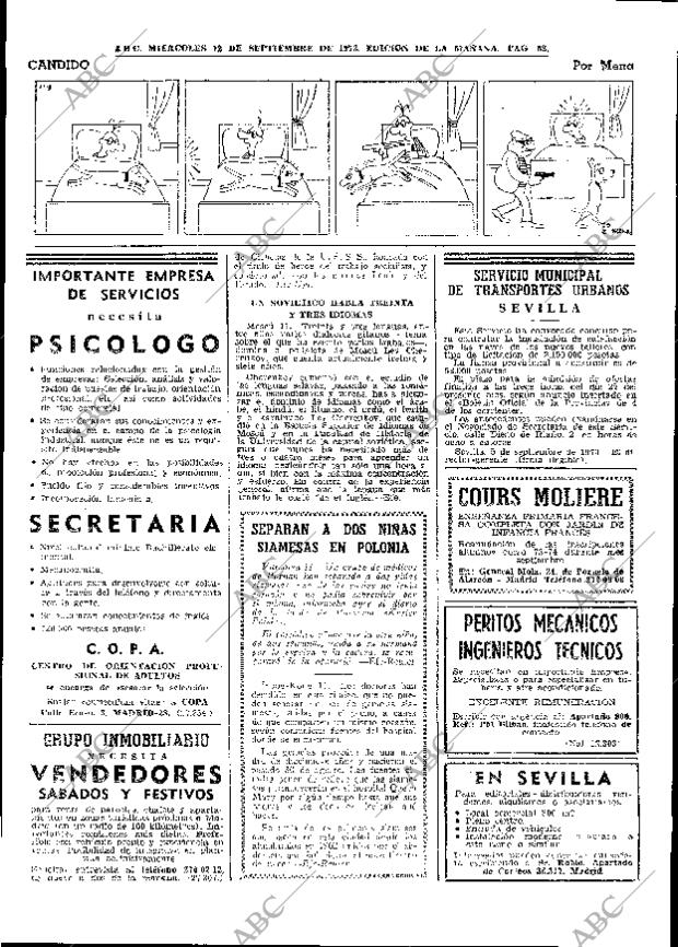 ABC MADRID 12-09-1973 página 52