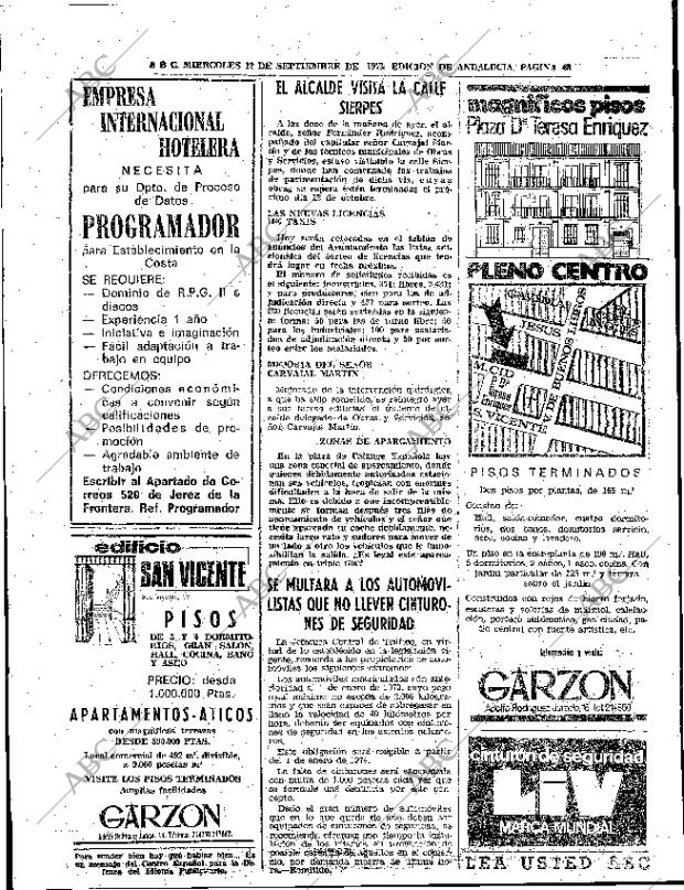 ABC SEVILLA 12-09-1973 página 48