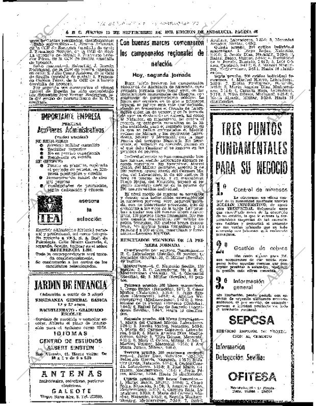 ABC SEVILLA 13-09-1973 página 60