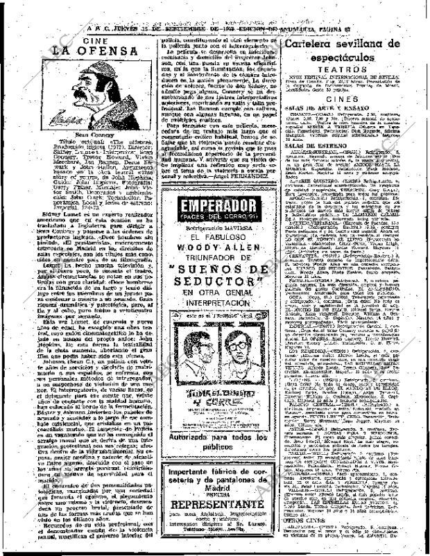 ABC SEVILLA 13-09-1973 página 67