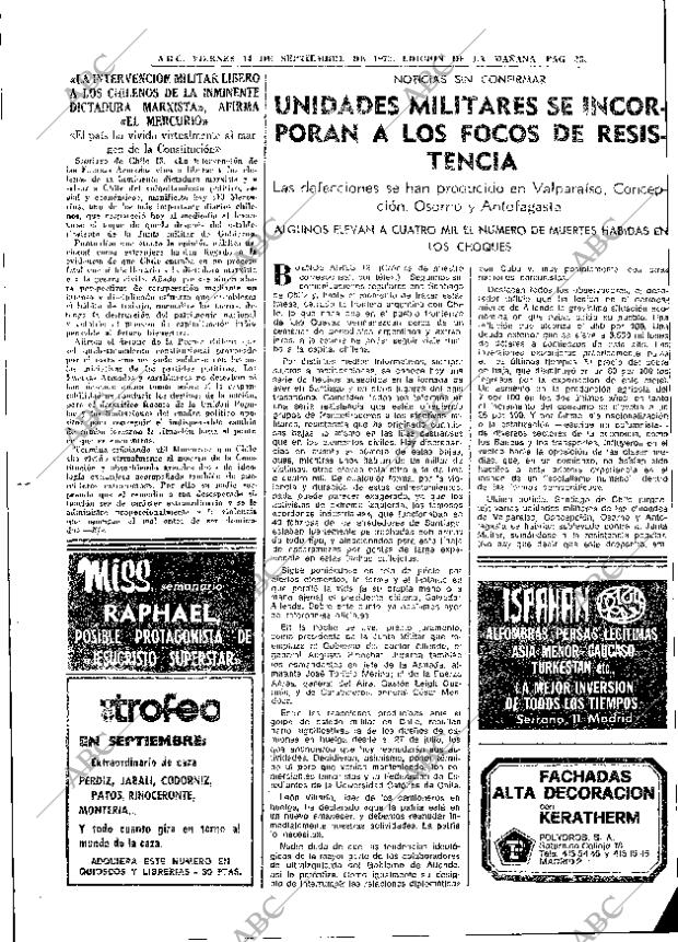 ABC MADRID 14-09-1973 página 23