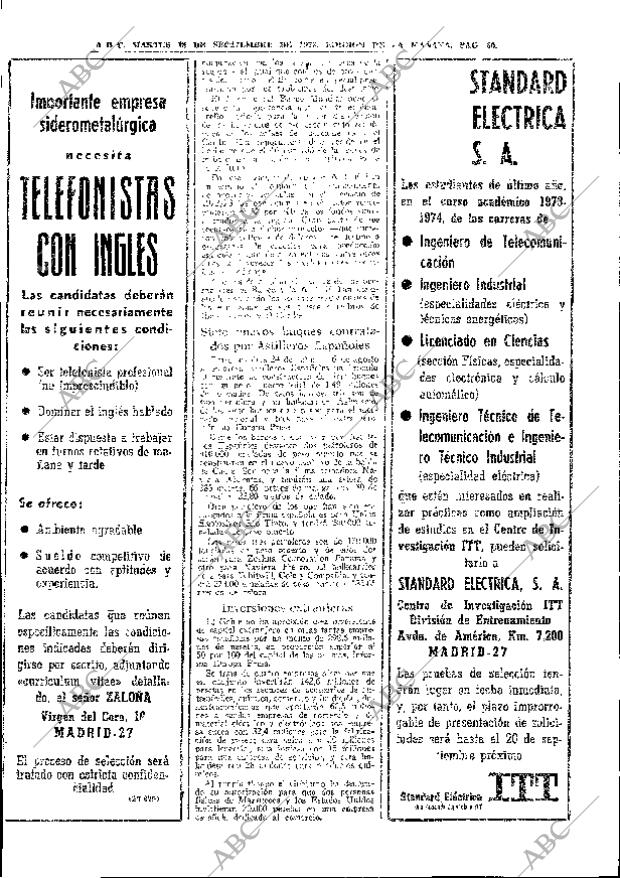 ABC MADRID 18-09-1973 página 58