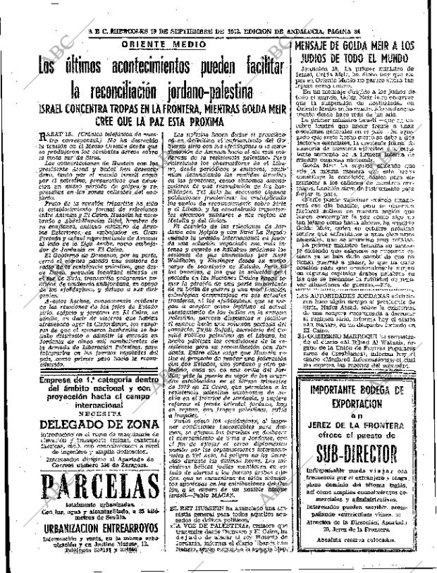 ABC SEVILLA 19-09-1973 página 34