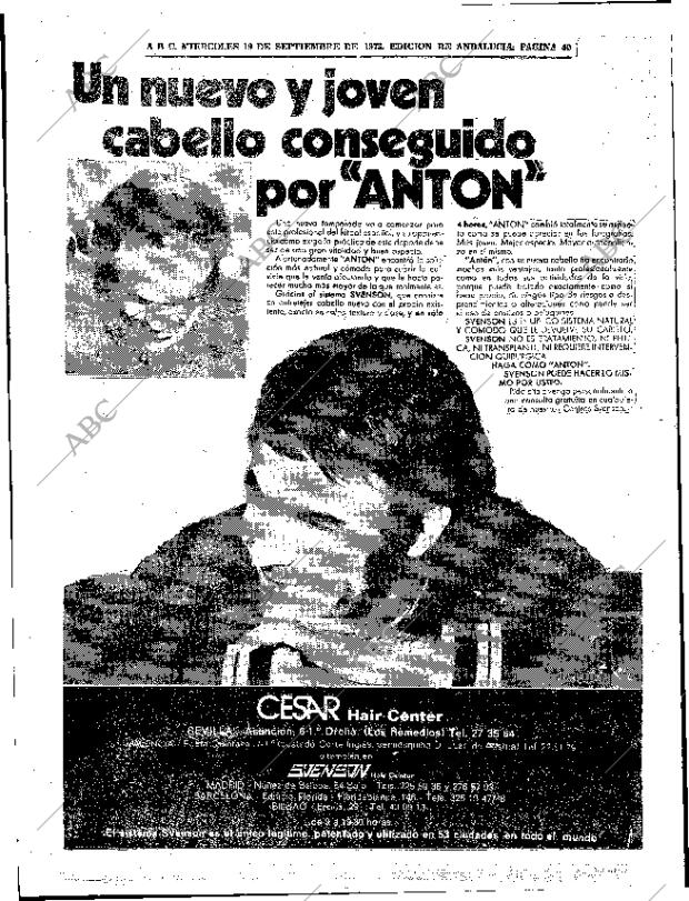 ABC SEVILLA 19-09-1973 página 40