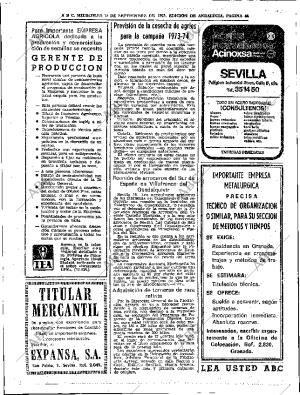 ABC SEVILLA 19-09-1973 página 44