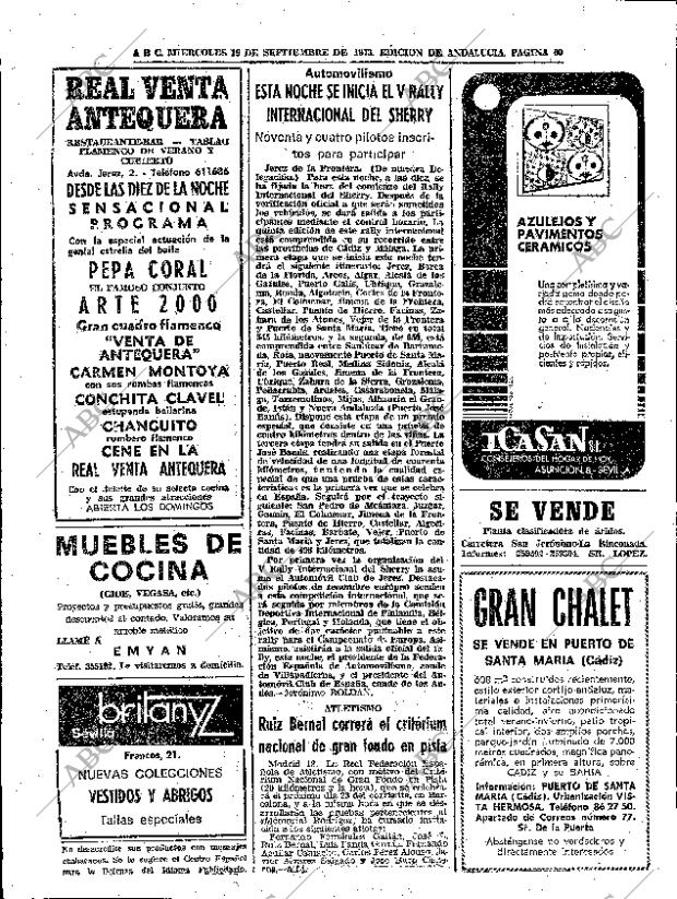 ABC SEVILLA 19-09-1973 página 60