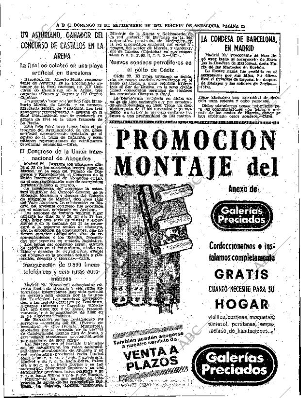 ABC SEVILLA 23-09-1973 página 25