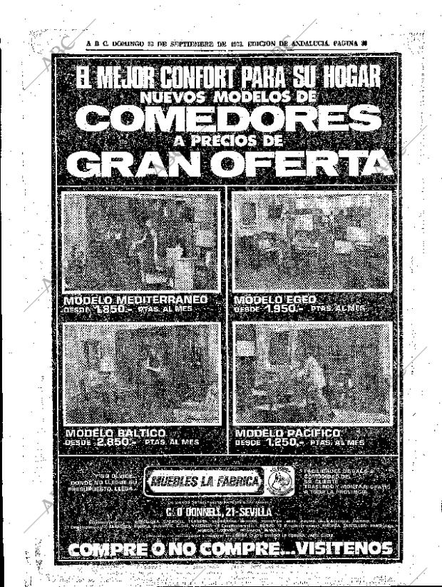 ABC SEVILLA 23-09-1973 página 30