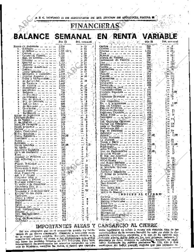 ABC SEVILLA 23-09-1973 página 31