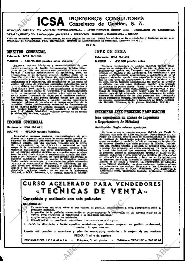 ABC MADRID 25-09-1973 página 124