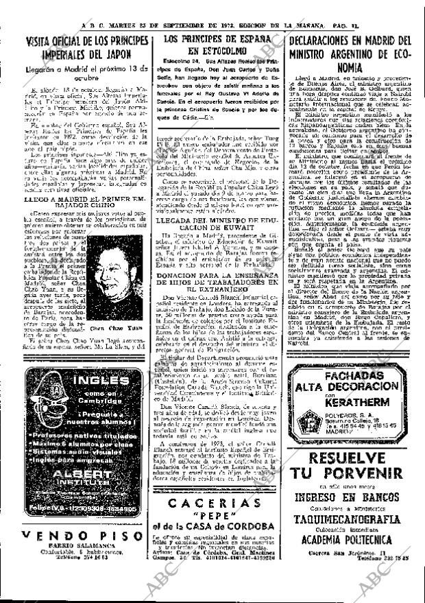 ABC MADRID 25-09-1973 página 39