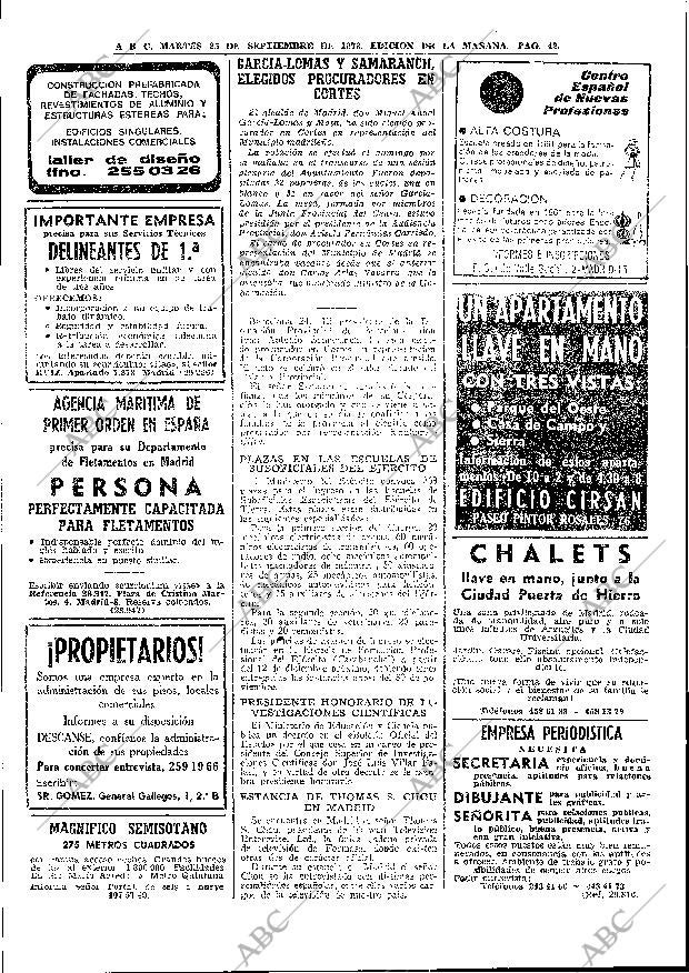ABC MADRID 25-09-1973 página 40