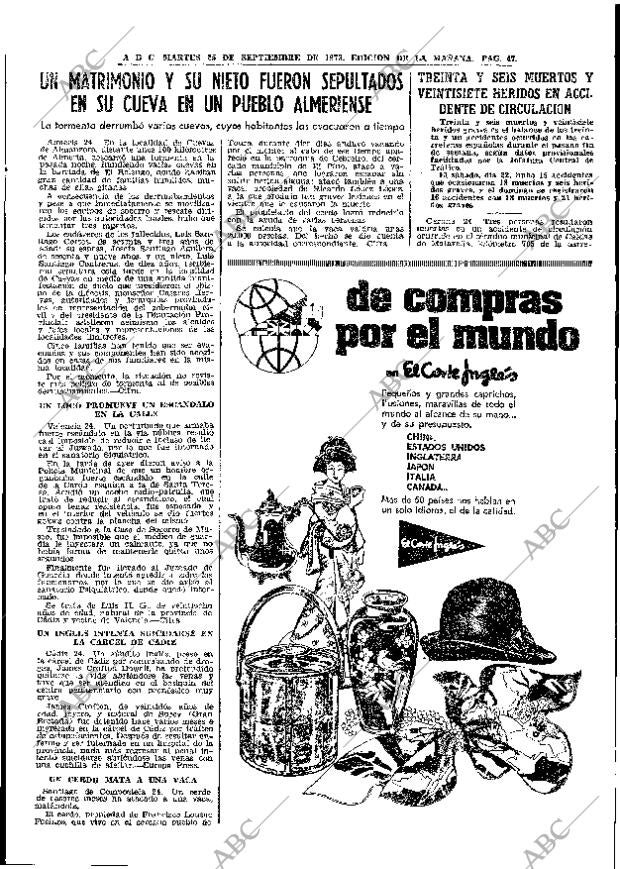 ABC MADRID 25-09-1973 página 45