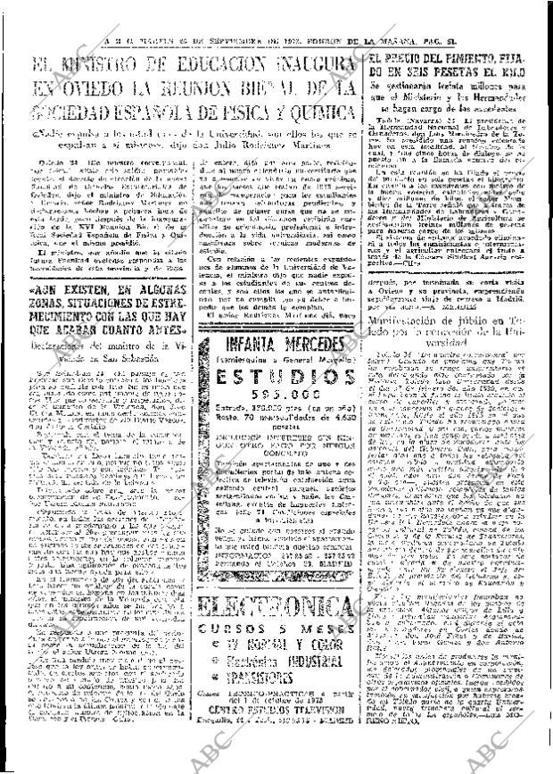 ABC MADRID 25-09-1973 página 49