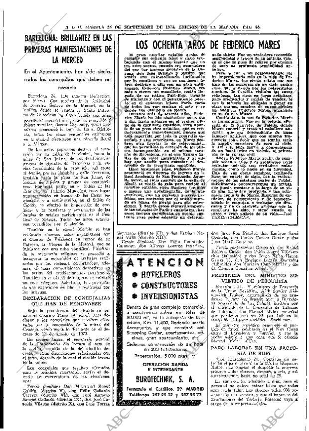 ABC MADRID 25-09-1973 página 53