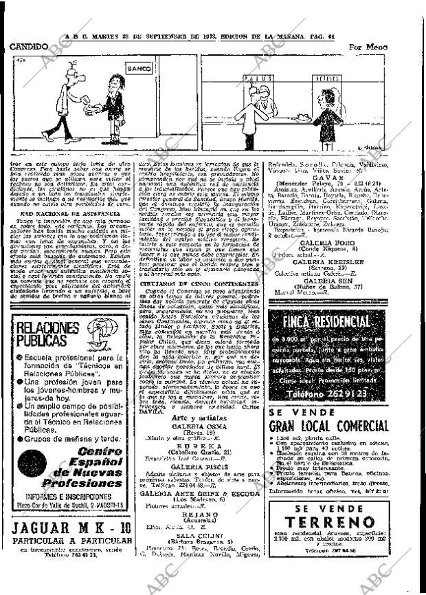 ABC MADRID 25-09-1973 página 62