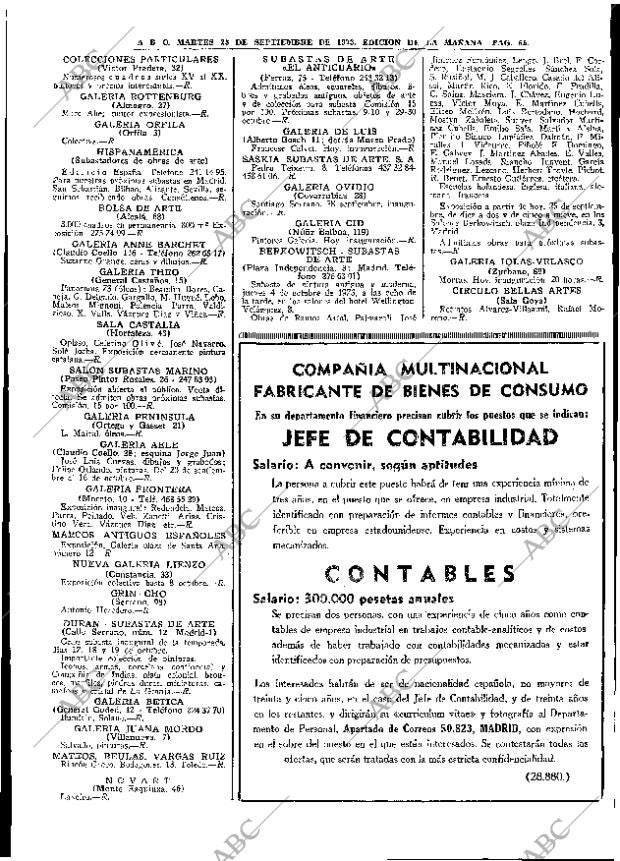 ABC MADRID 25-09-1973 página 63
