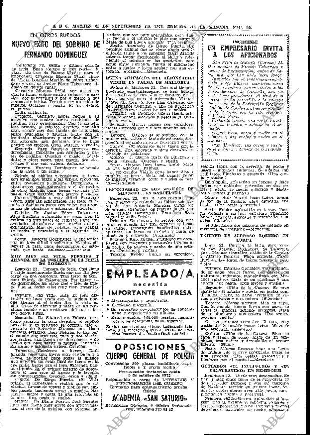 ABC MADRID 25-09-1973 página 88