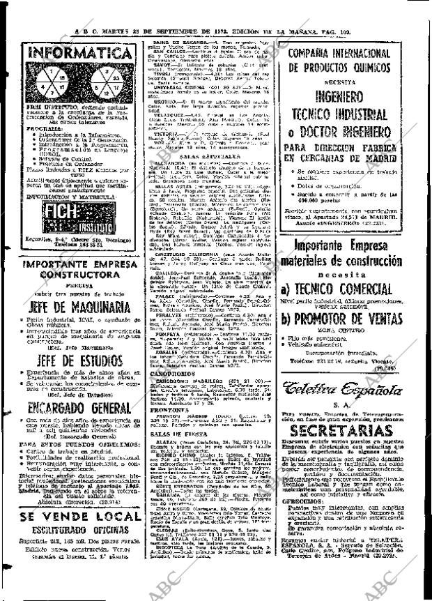 ABC MADRID 25-09-1973 página 98