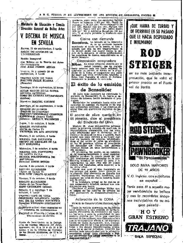 ABC SEVILLA 27-09-1973 página 28