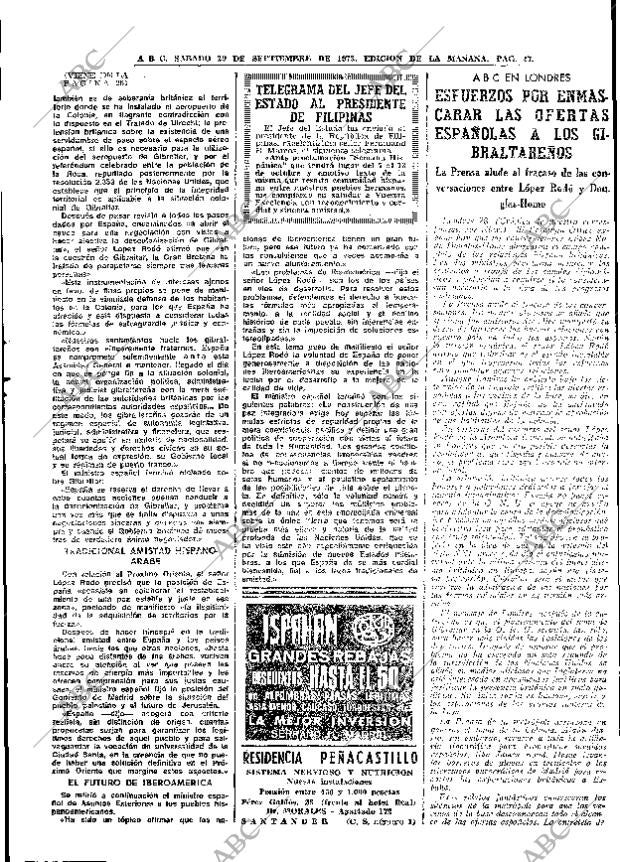 ABC MADRID 29-09-1973 página 27