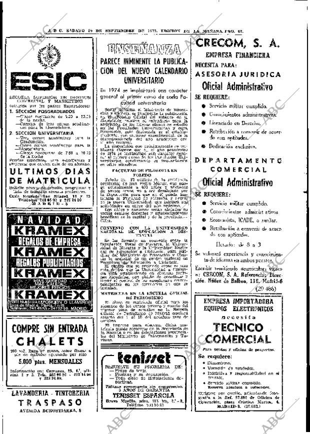 ABC MADRID 29-09-1973 página 32