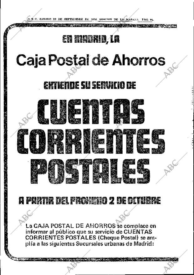 ABC MADRID 29-09-1973 página 44