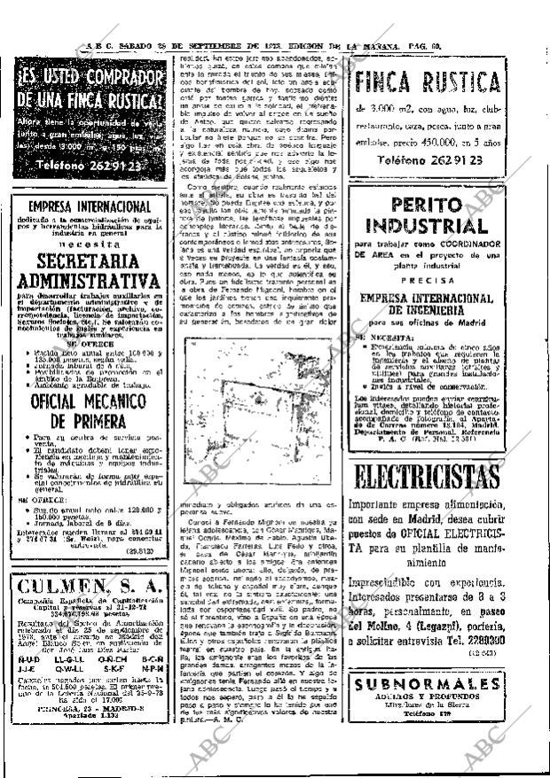 ABC MADRID 29-09-1973 página 60