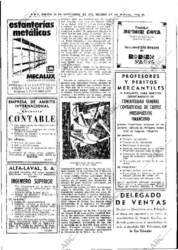 ABC MADRID 29-09-1973 página 62