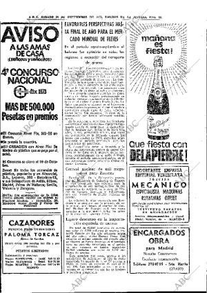 ABC MADRID 29-09-1973 página 72