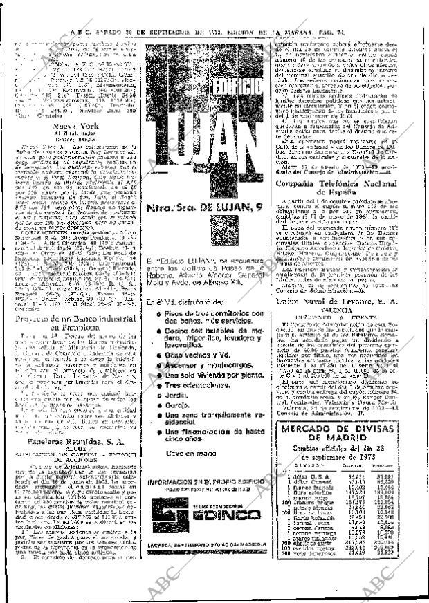 ABC MADRID 29-09-1973 página 76