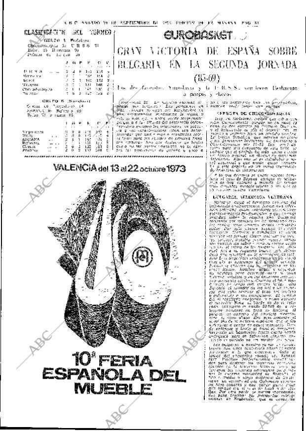 ABC MADRID 29-09-1973 página 81