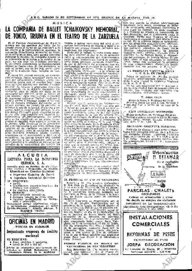 ABC MADRID 29-09-1973 página 86