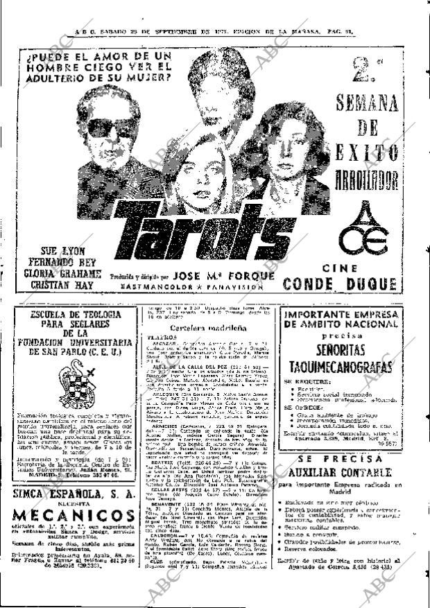 ABC MADRID 29-09-1973 página 91