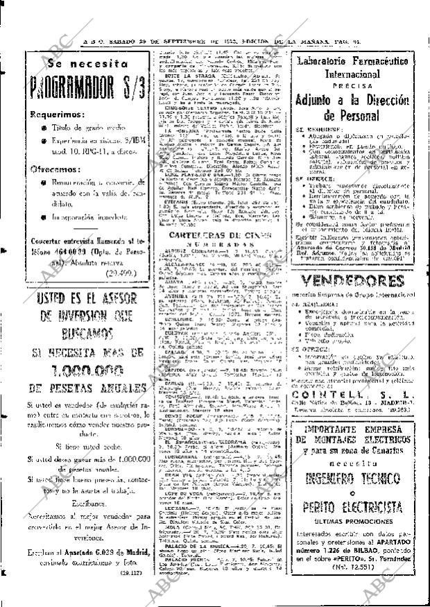 ABC MADRID 29-09-1973 página 94
