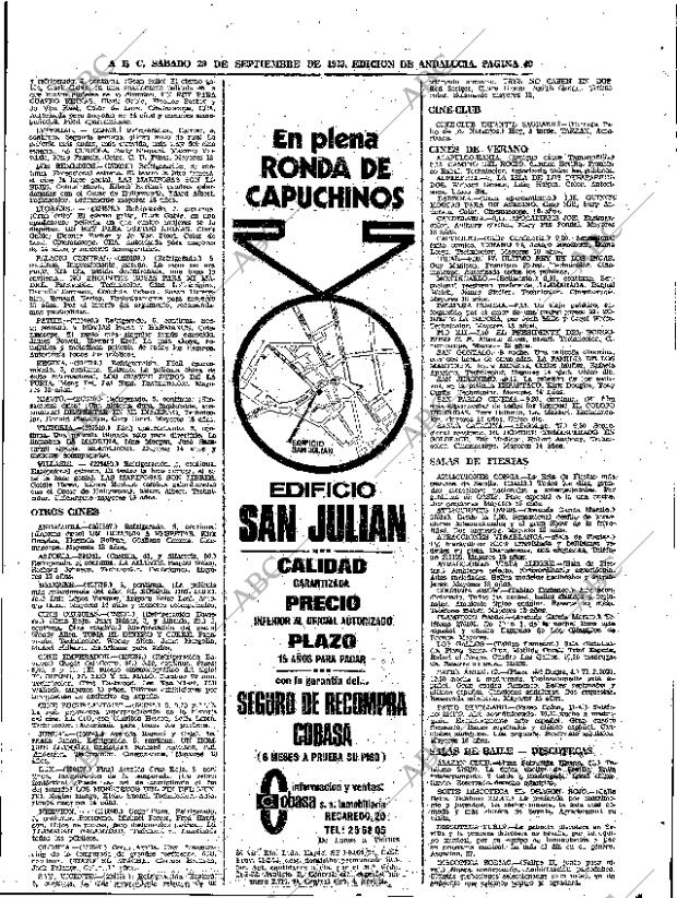 ABC SEVILLA 29-09-1973 página 49