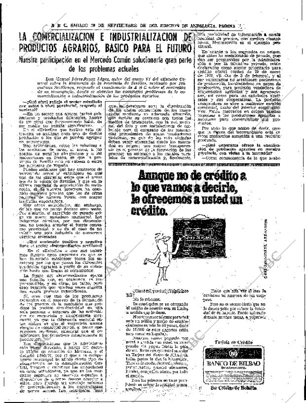 ABC SEVILLA 29-09-1973 página 63
