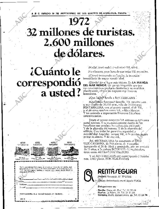 ABC SEVILLA 29-09-1973 página 66