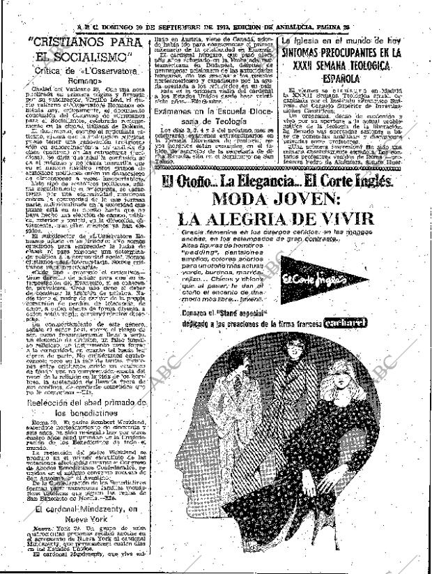 ABC SEVILLA 30-09-1973 página 25