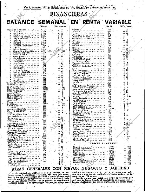 ABC SEVILLA 30-09-1973 página 29